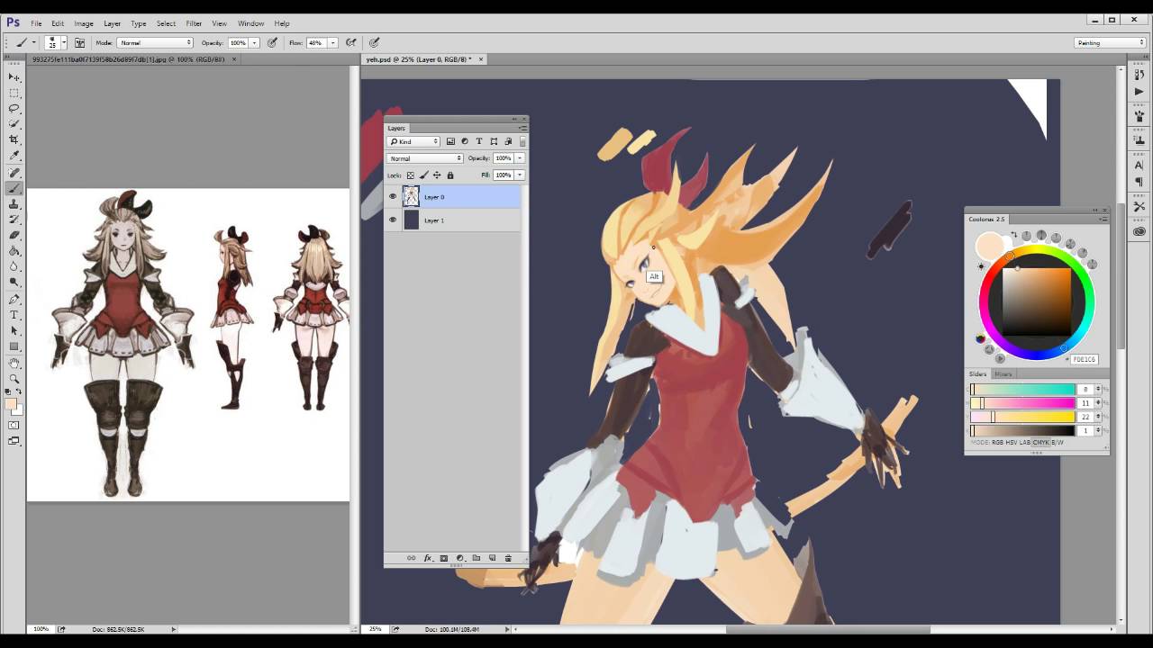 Edea Lee Digital Painting