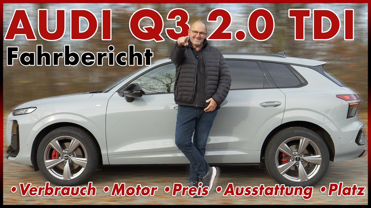 Audi Q3 2.0 TDI - Probefahrt in der Neuauflage des Audi SUV | Test Fahrbericht Deutsch 2026