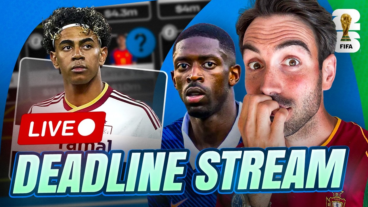 LIVE Q&A MATCHDAY 7 DEADLINE ⏰ | MAX CAPTAIN ACTIVE | 5 TRANSFERS | FIFA WORLD CUP FANTASY 2026