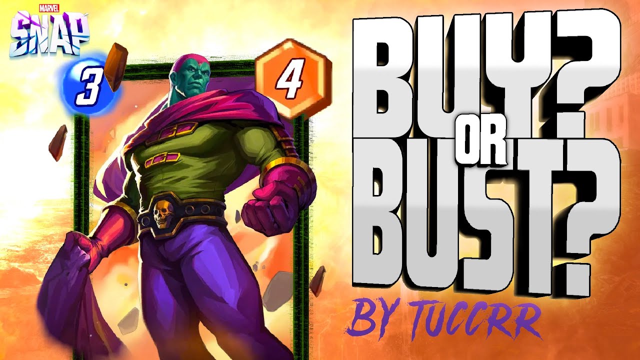 Should you buy Drax Avatar of Life? | Card Overview and 3 Decks | Buy or Bust | Marvel Snap