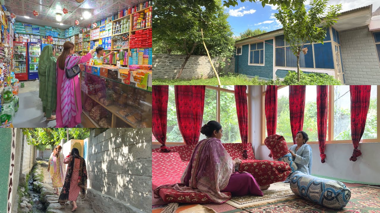 VILLAGE Daily Routine, LIFE in SUMMER🍃Weekly Grocery, Vegetables picking, Dawat 