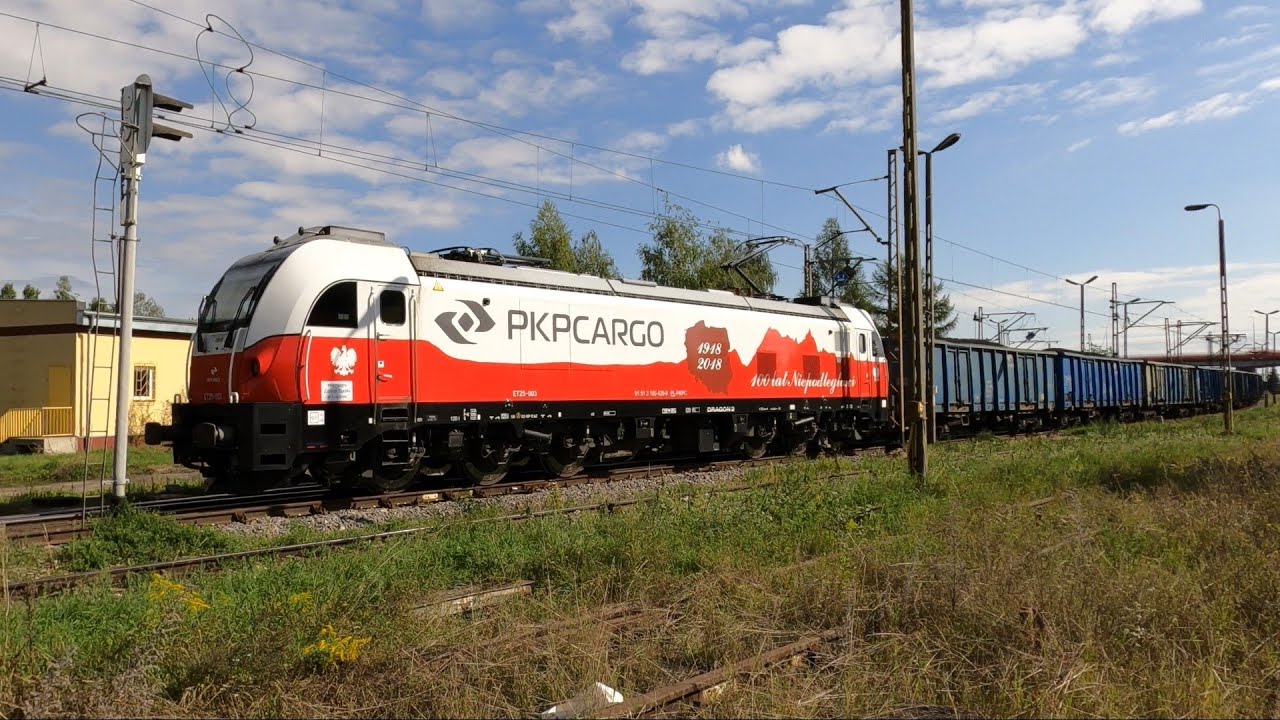 Rarytasik Dragon ET25-003 100 lat Niepodległości Polski oraz ET25-001 z bruttami / trains in Poland