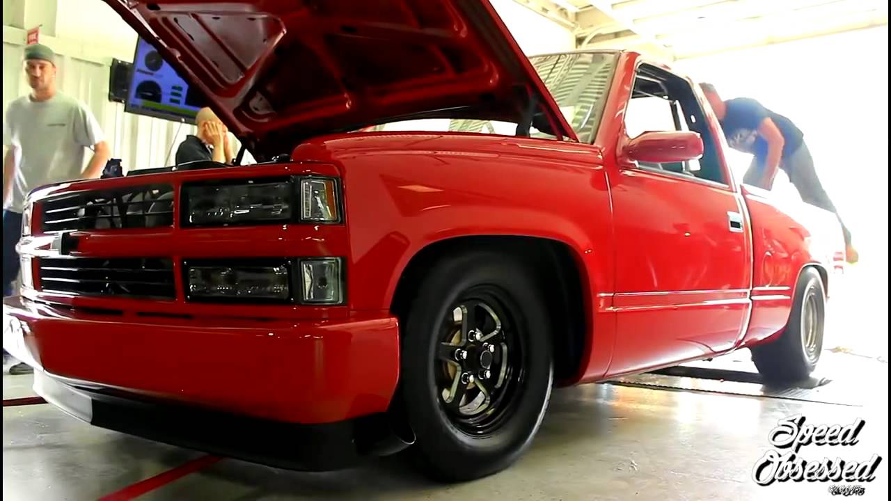 Justune's 1465whp Red Dragon twin turbo LSX Silverado on the Dyno