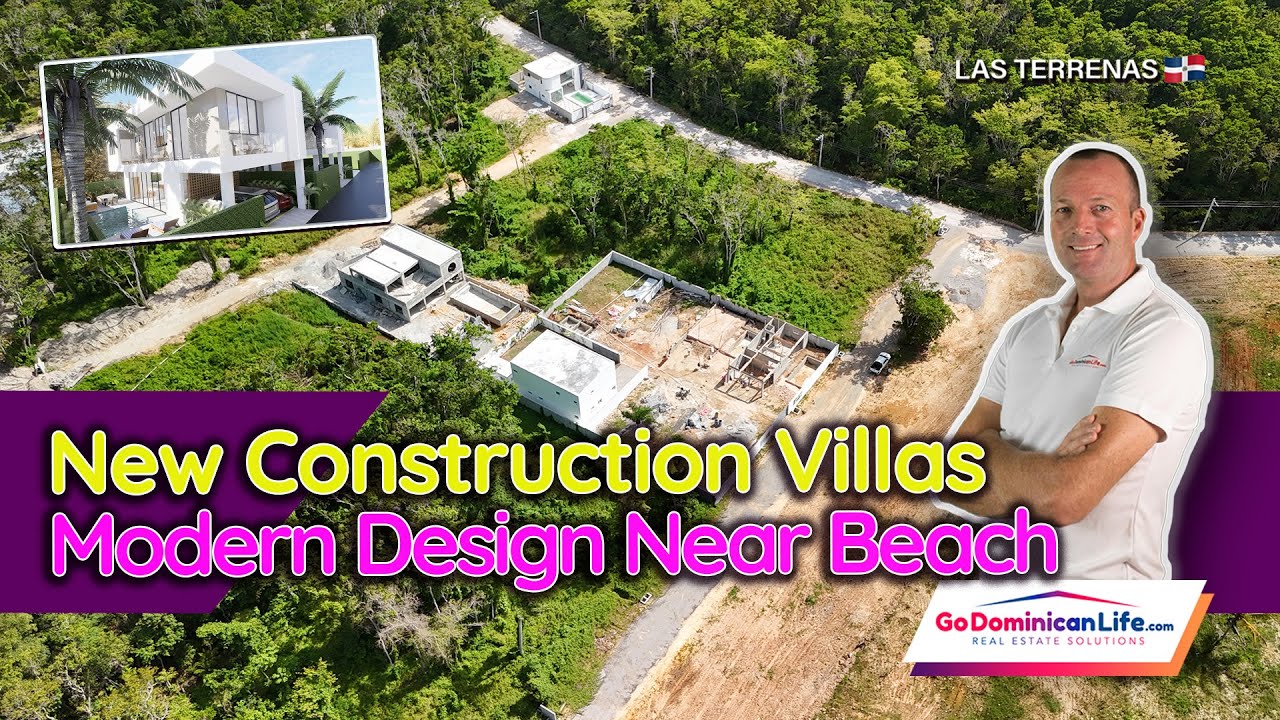 BEACH VILLAS IN LAS TERRENAS – Pre-Construction Near 