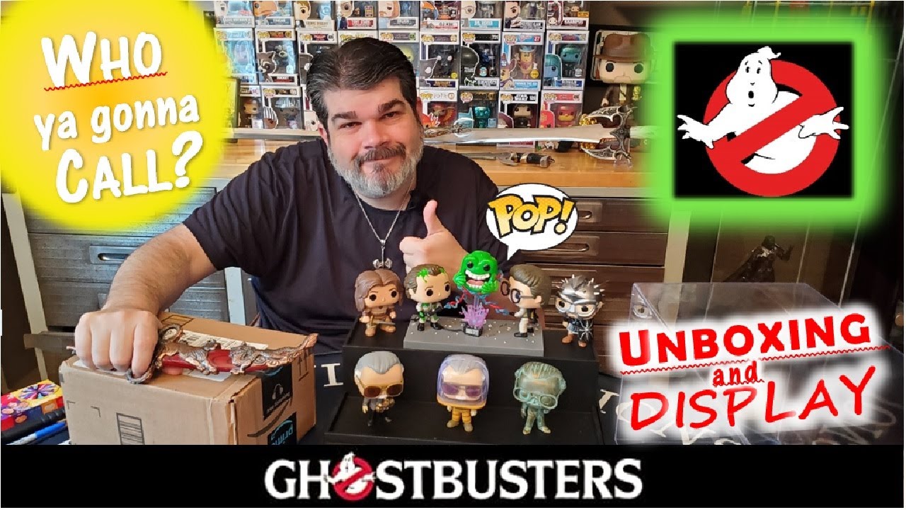 Ghostbusters Funko Pops unboxing and Display Case!