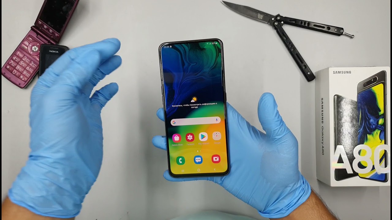 Galaxy a80 uzbek tilida obzor 🔥🔥🇺🇿🇺🇿