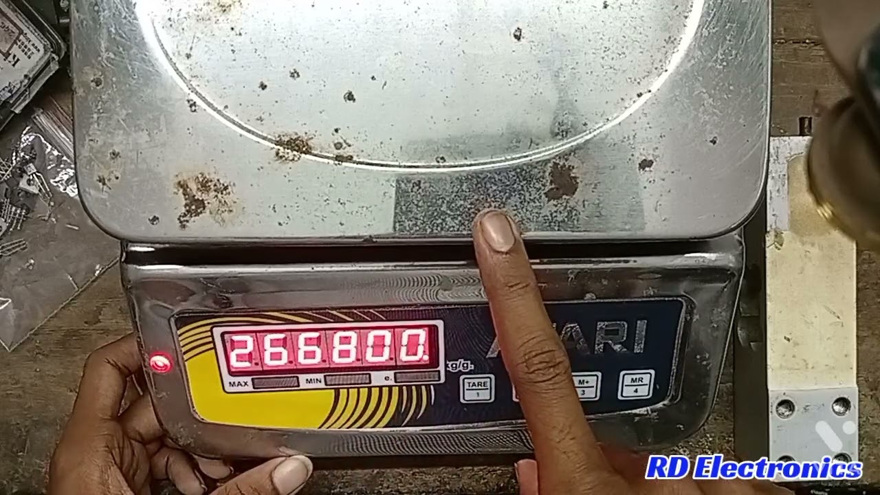 How to calibrate weight machine(hindi) | tdm12p | tdm13p |  tdm14p | universal weight machine kit