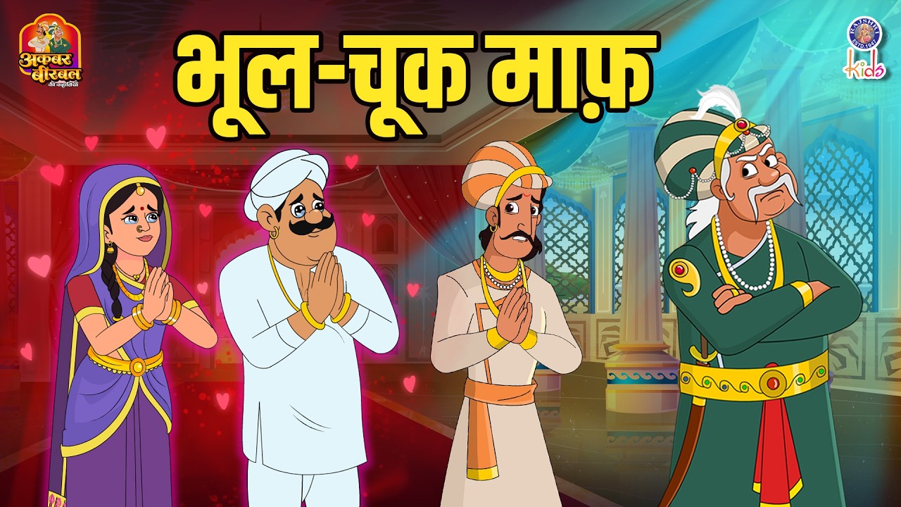भूल-चूक माफ | Bhul Chuk Maaf | Akbar Birbal Ki Kahani | S3 Ep 11 | Akbar Birbal Story | Rajshri Kids