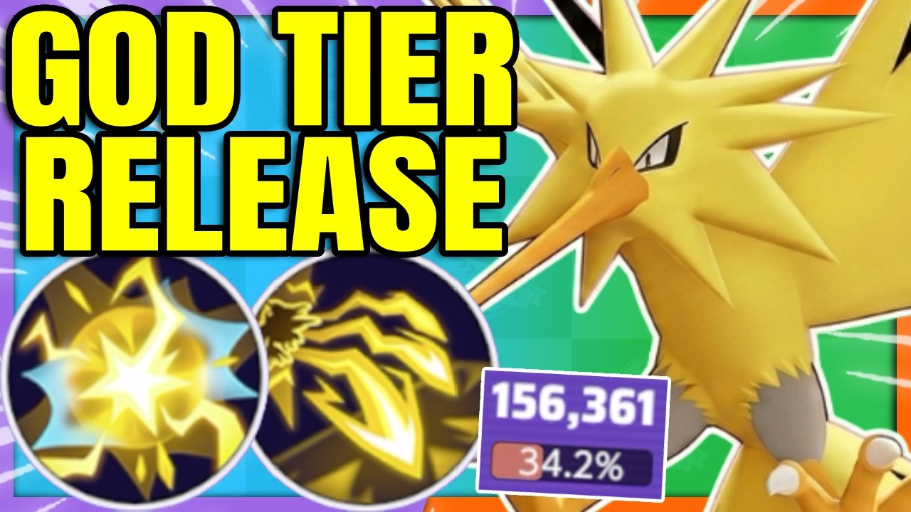 ZAPDOS IS HERE and it's already BREAKING the Game | Pokemon Unite