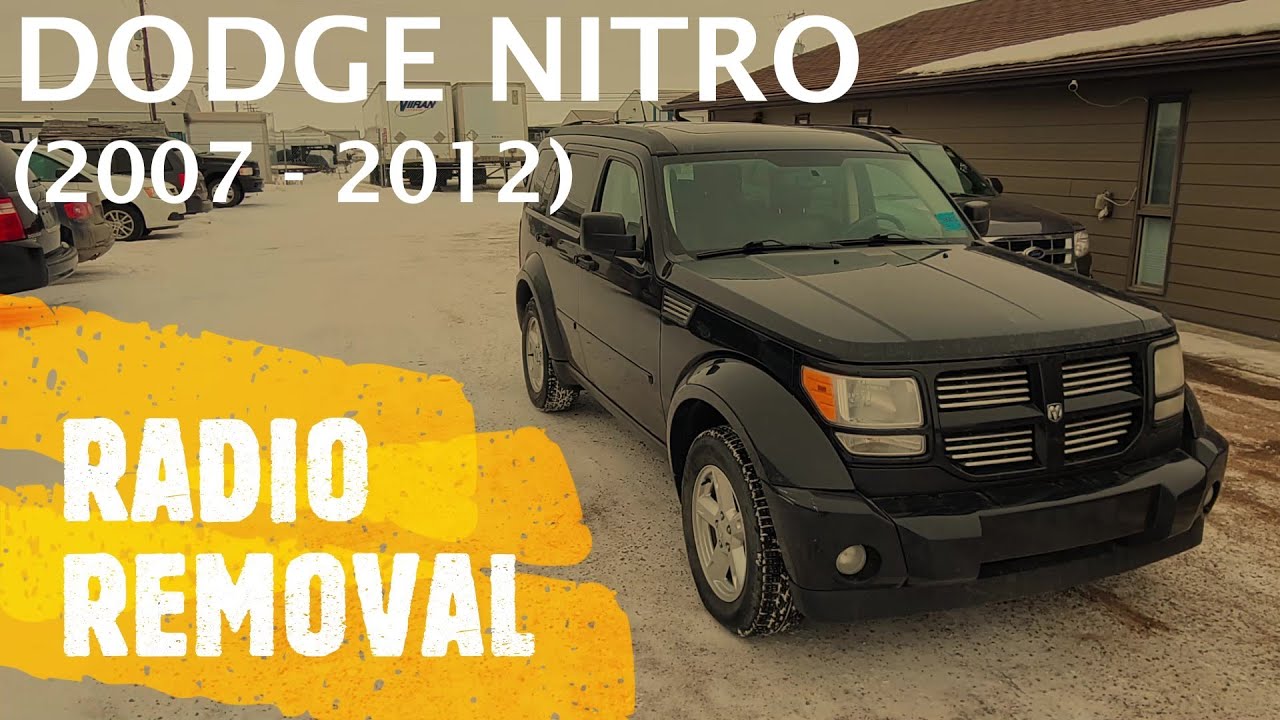 Dodge Nitro - RADIO REMOVAL / REPLACEMENT (2007 - 2012)