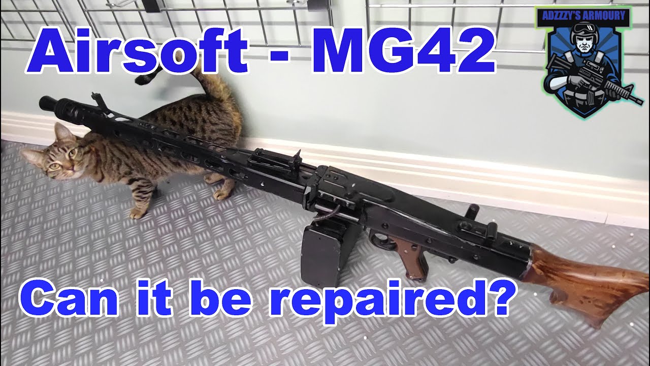 Airsoft MG42 AEG Repair
