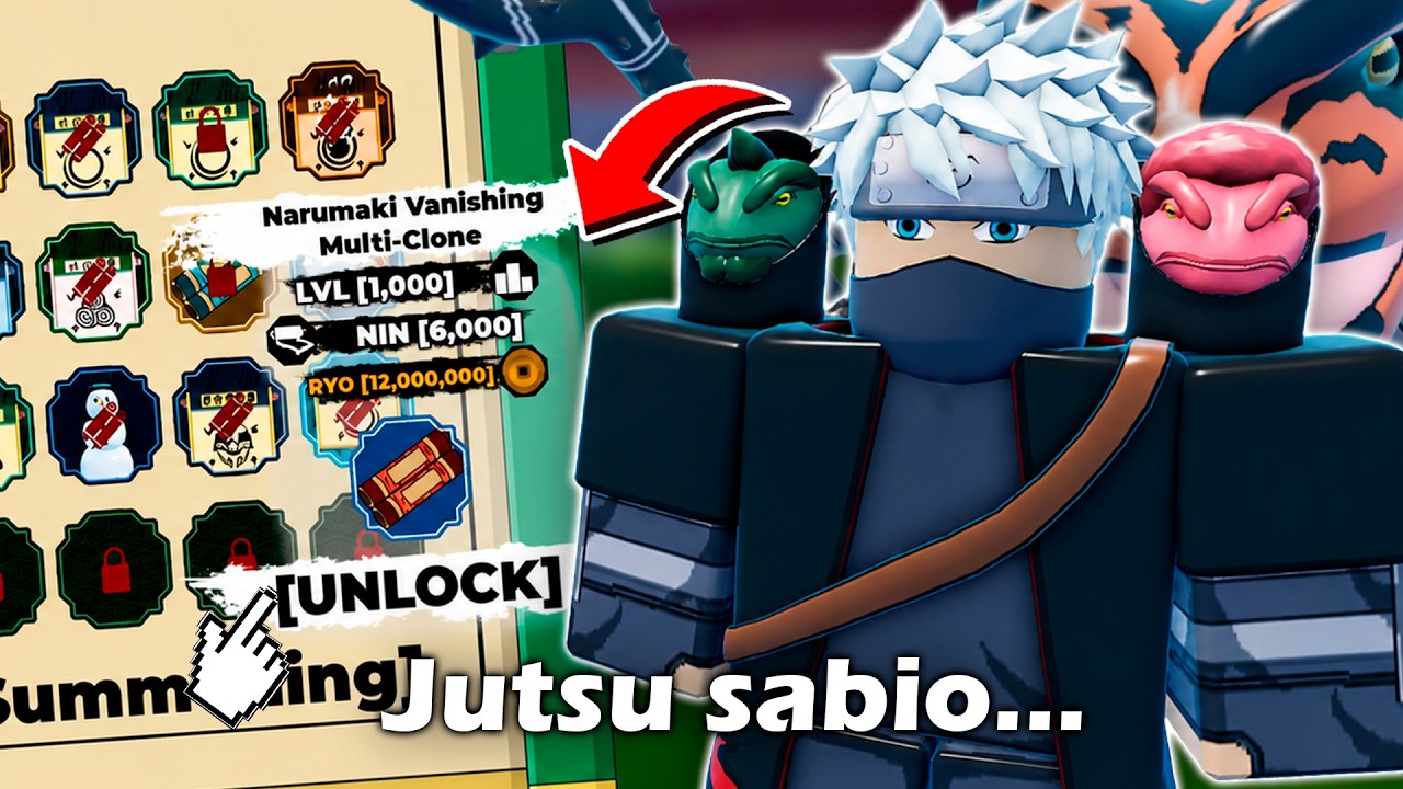 I bought the most EXPENSIVE JUTSU and got SENNIN mode in Shindo Life! (noob to pro)