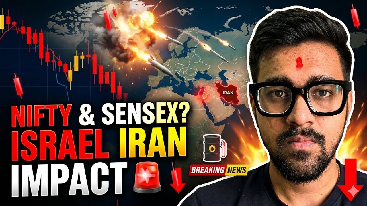 Israel Iran War Impact on Indian Stock Market 😱