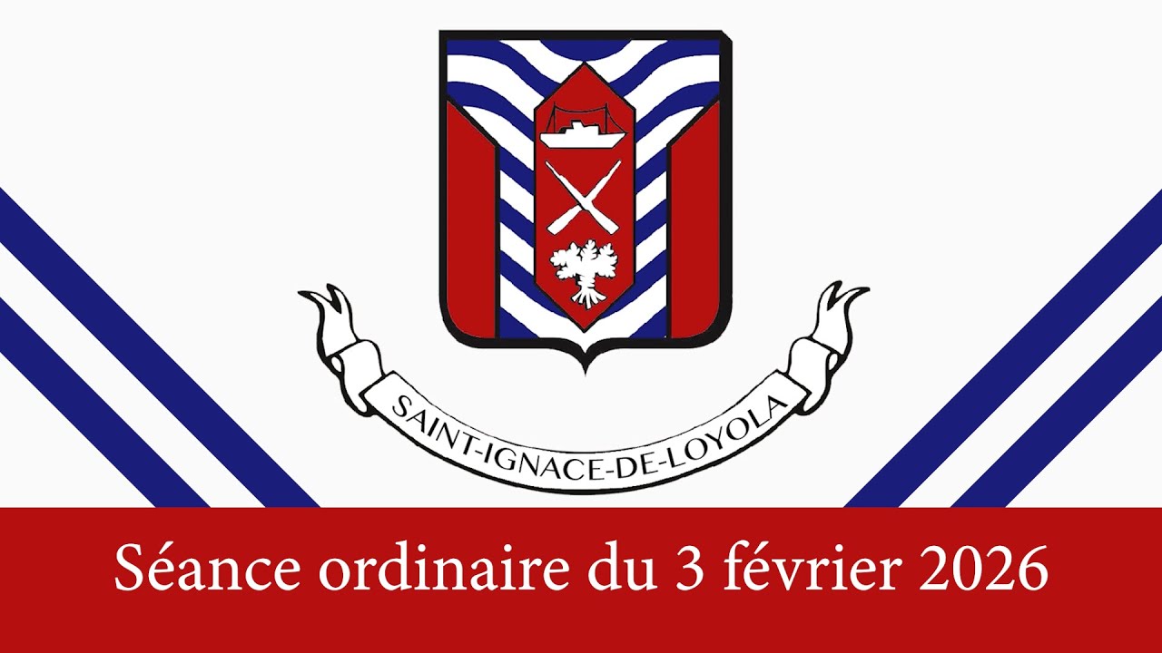 Séance ordinaire du conseil de Saint-Ignace du 3 février 2026