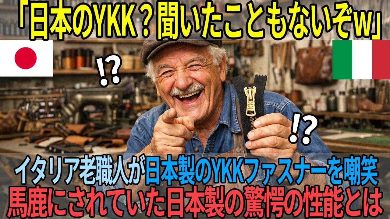 「日本のYKKなんて知らないぞw」シャネルもNASAの宇宙服も…あなたの服に刻まれた3文字「YKK」の正体に世界が絶句【海外の反応】