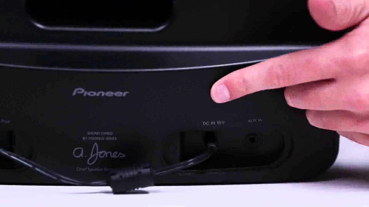 Pioneer XW-SMA Video - Connecting With iPhone iPod iPad