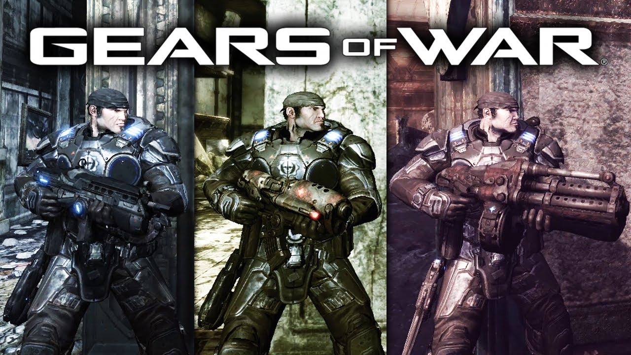 GEARS OF WAR - TODAS LAS ARMAS