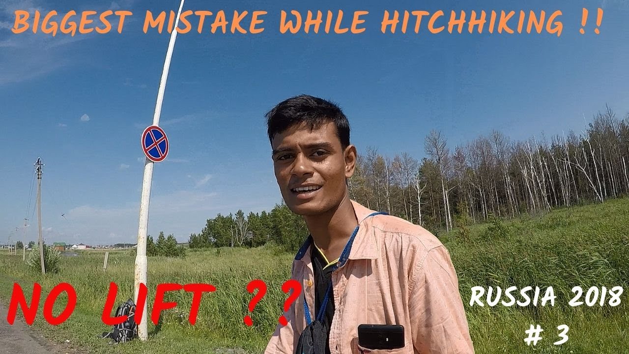 MY FIRST HITCHHIKE IN RUSSIA FOR 1100 KM !!!
