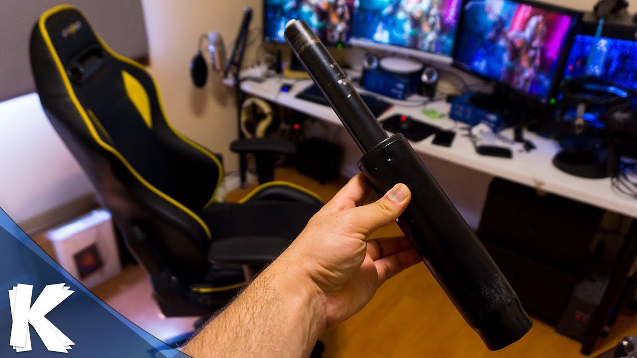Как заменить цилиндр газлифтного сиденья | DX Racer | Как устранить щелчки и треск