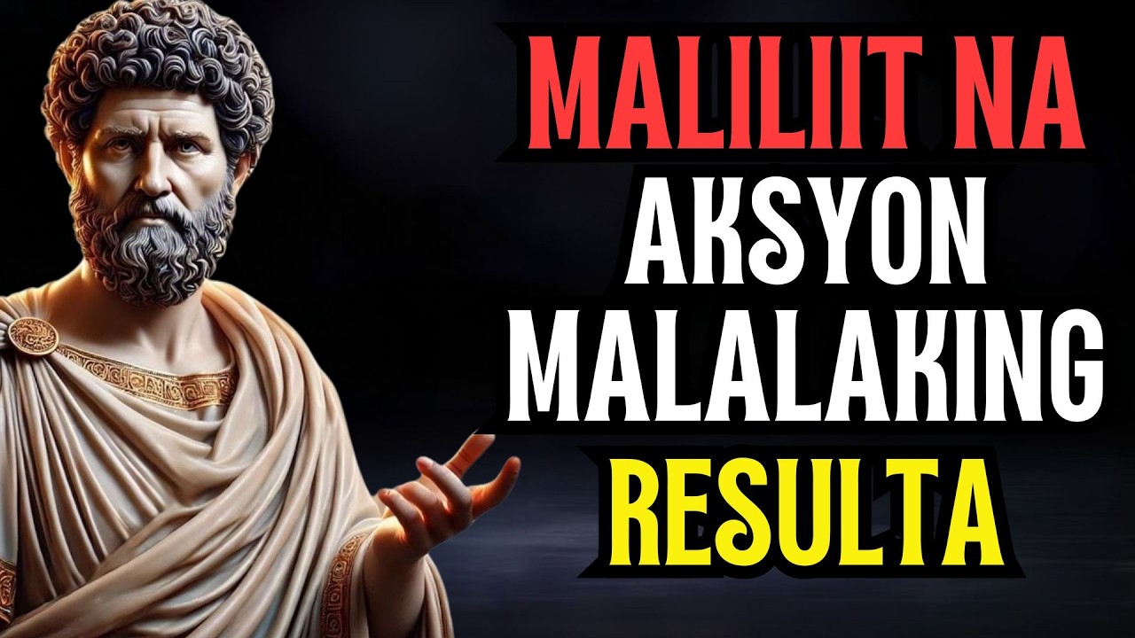 Gulatin mo Sila sa RESULTA! maliit na habits pero powerful | Stoic Wisdom | atomic habits