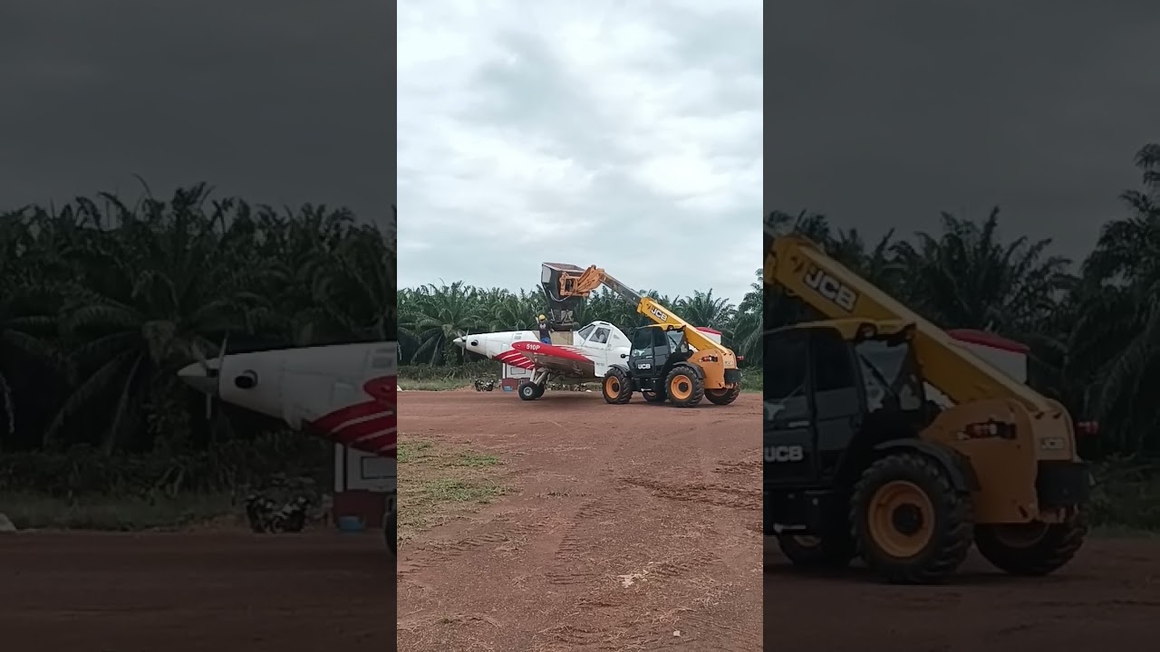 Sinarmas Aerial Manuring#ini cara kami pupuk kelapa sawit#