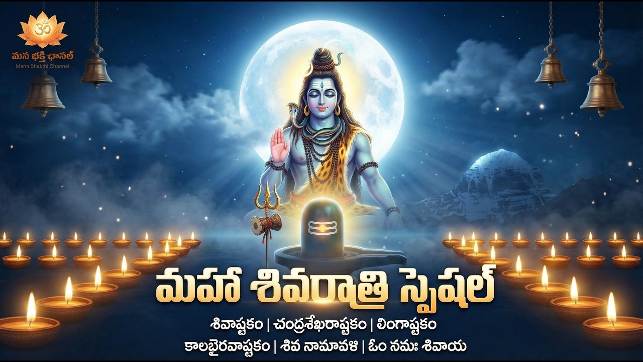 మహా శివరాత్రి స్పెషల్ | Shivastakam | Lingashtakam | Om Namah Shivaya | Shiva Devotional