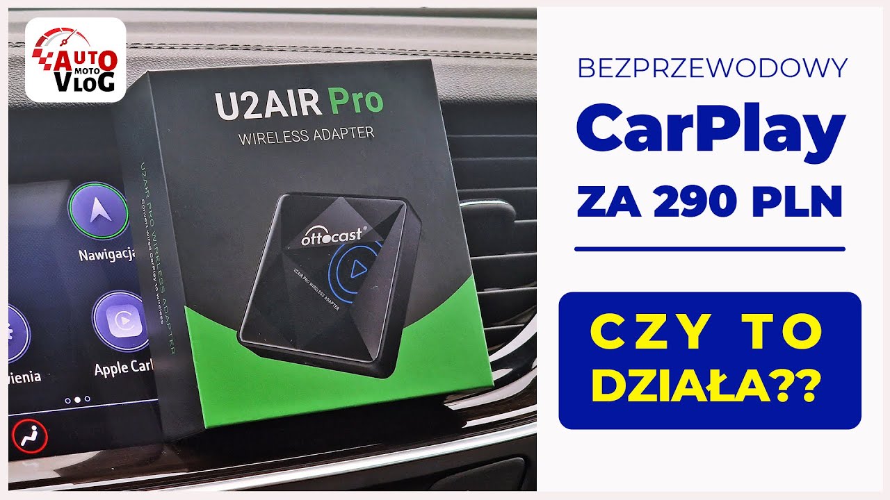 Bezprzewodowy Apple CarPlay za 290 zł - czy to działa? | AutoMotoGADŻET