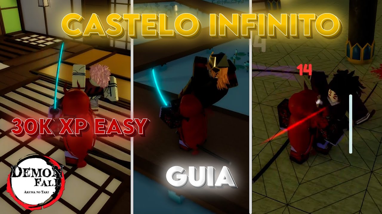COMO SOLAR CASTELO INFINITO NO DEMON FALL | SOLO E DUPLA  |  Quarto Do Seth