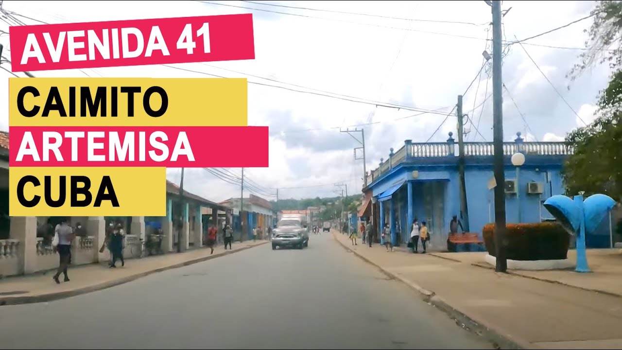 Manejando por Caimito Artemisa Cuba