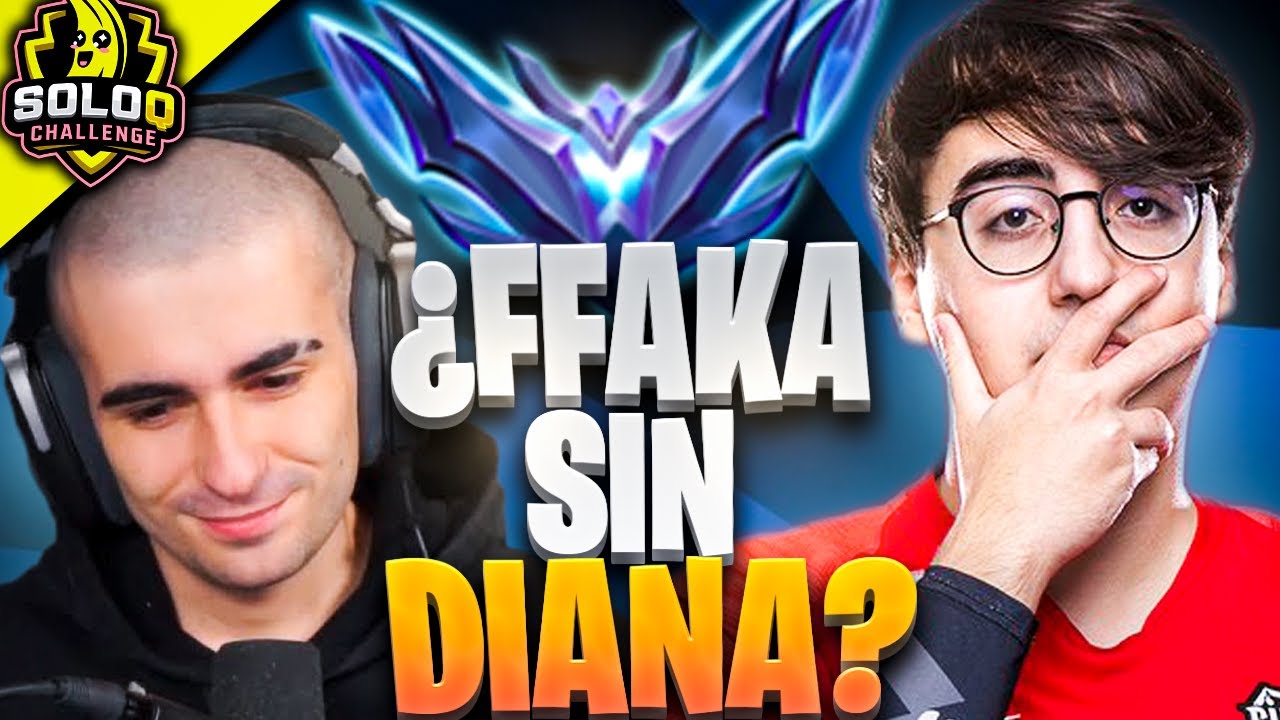 &iexcl;Le quitan DIANA a FFAKA en mi promo a DIAMANTE! - SoloQ Challenge