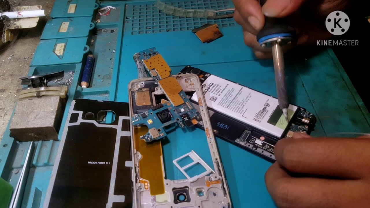 samsung a3 ganti konektor cas tanpa ganti flexibel