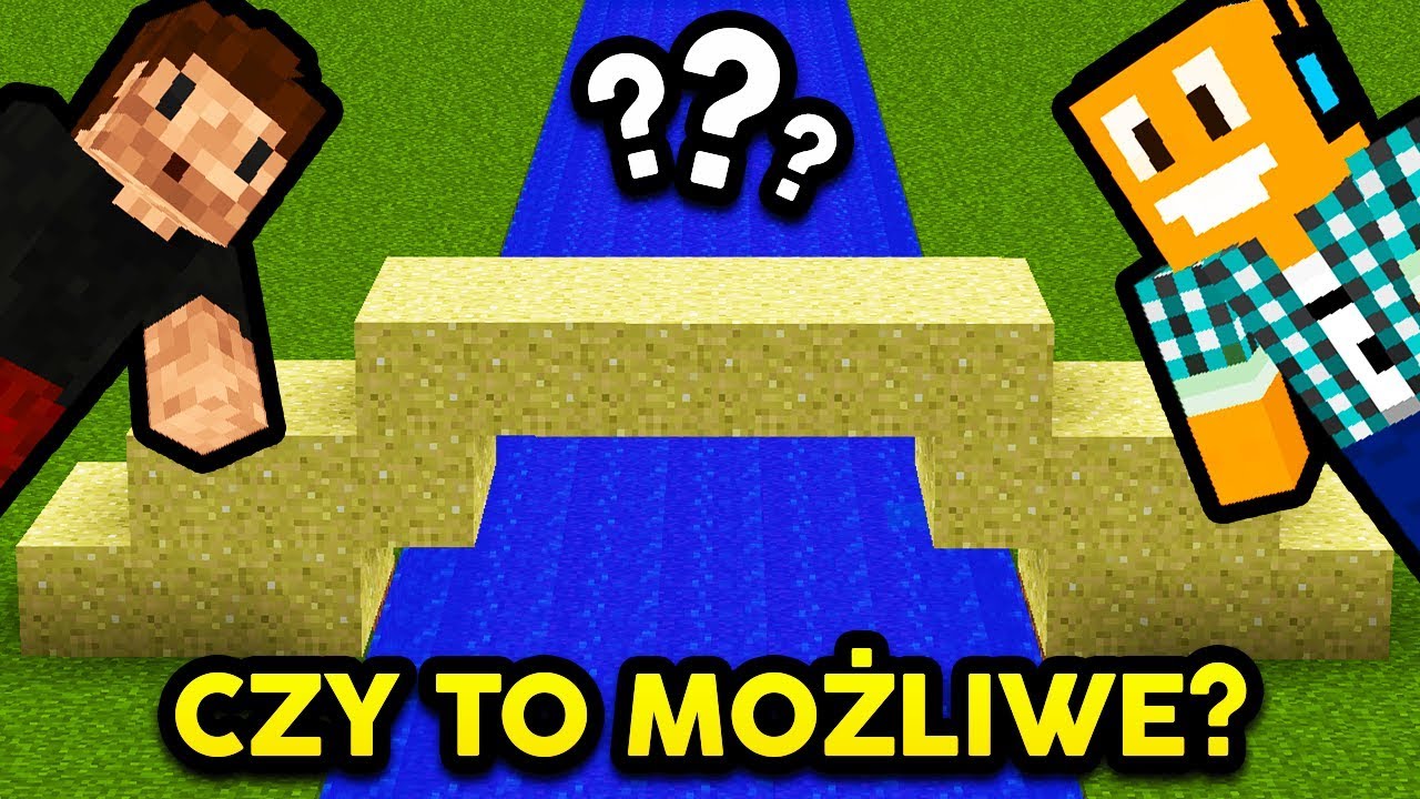 BUDUJEMY MOST Z PIASKU! - Minecraft | ZIO i LJay