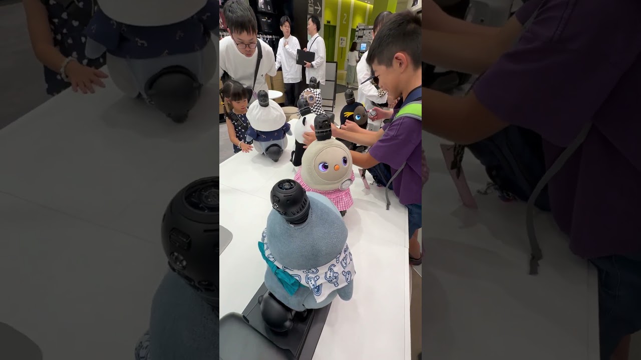 These weird AI robots have appeared in Japan #airobots