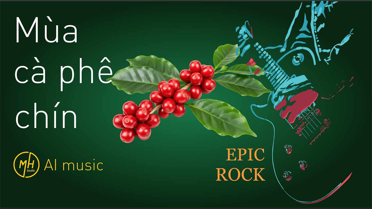 Mùa Cà Phê Chín | Epic Rock | AI music | Thơ: Nguyễn Đình Huân