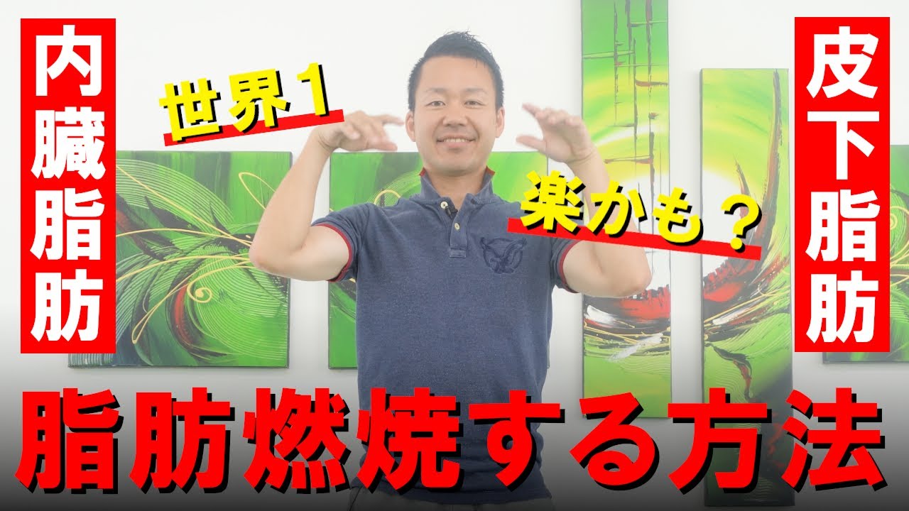 世界一楽？内臓脂肪や皮下脂肪を落とす方法 #302