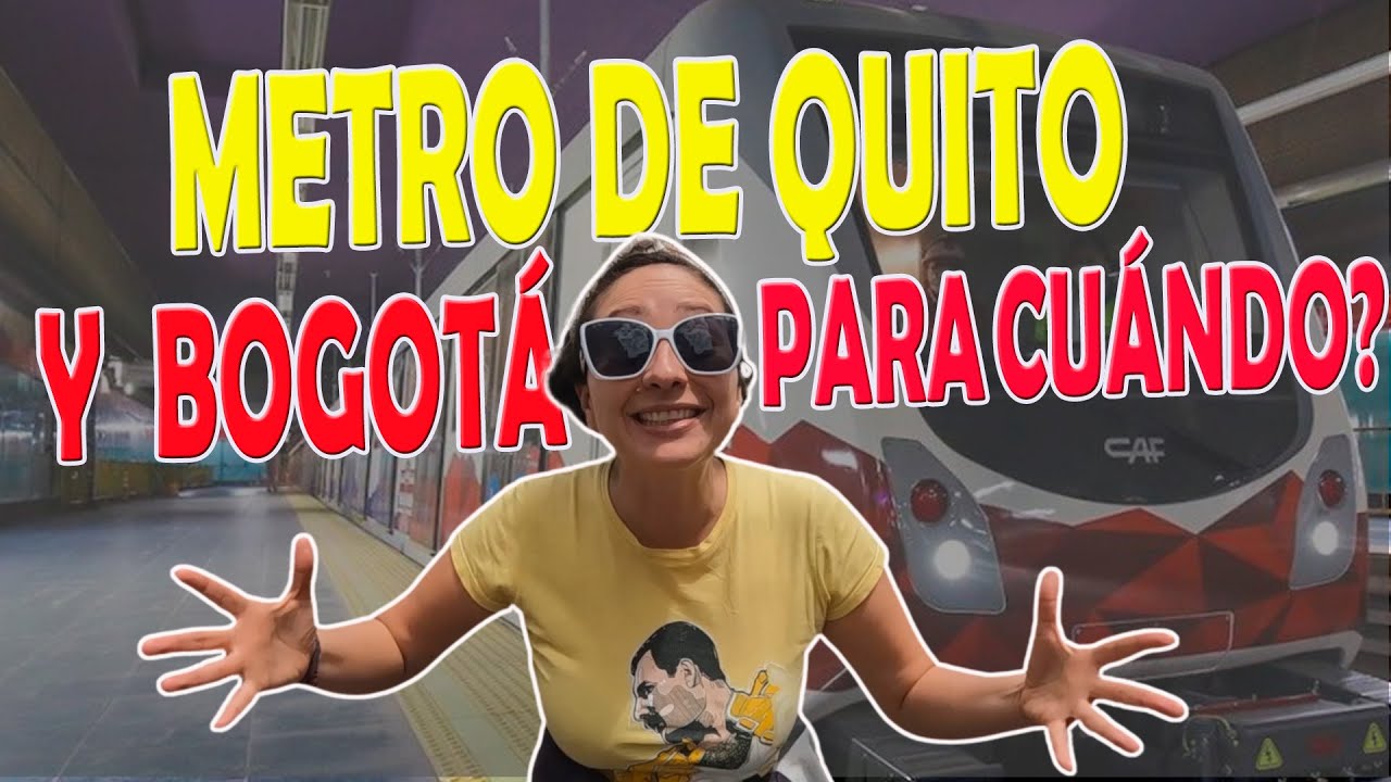 ¡QUÉ ENVIDIA! 😱 | Dos viajeros colombianos en el METRO DE QUITO