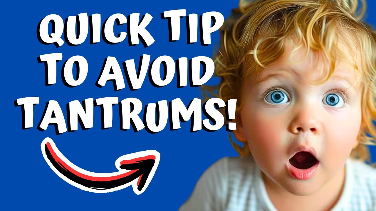 Stop Tantrums Before They Start! How to Avoid Meltdowns with 1 Simple Tip!