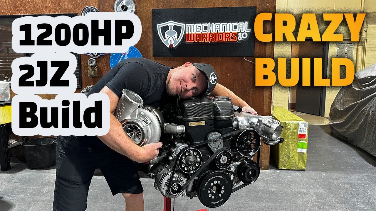 Building the 2JZ Engine for the Ultimate Toyota Supra Giveaway!