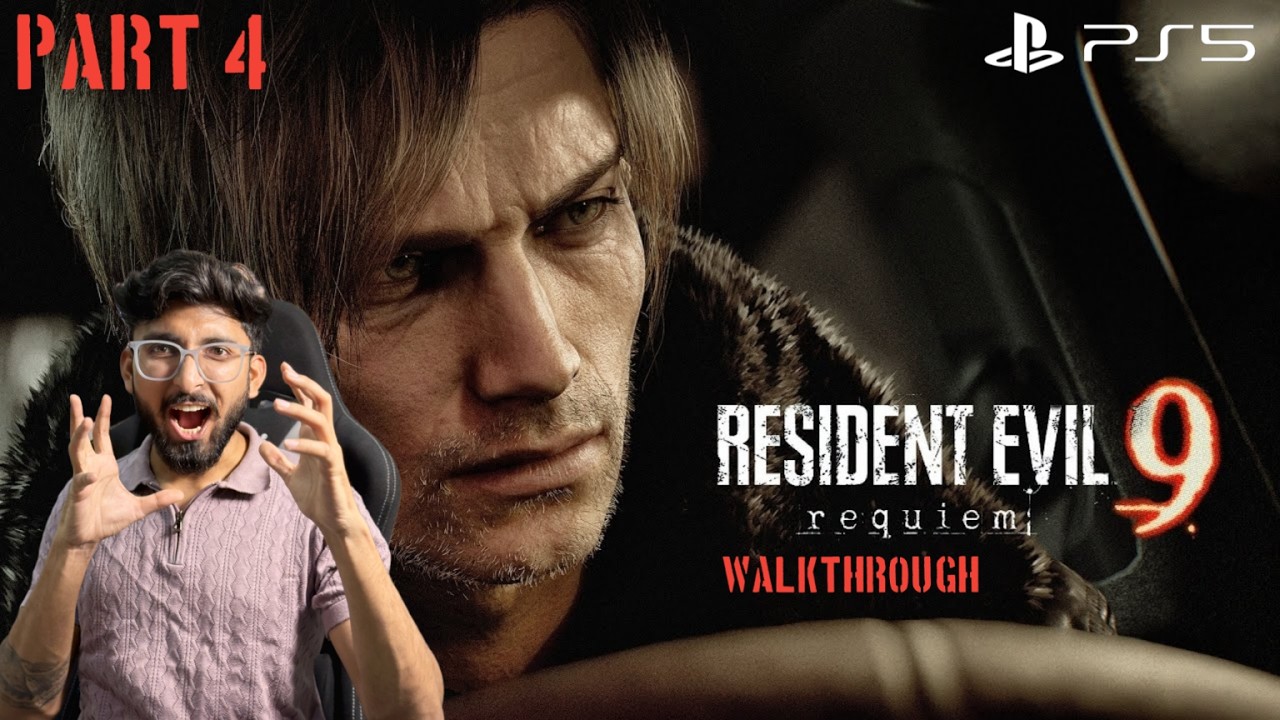 PART-4 | SHE’S GONE! 😱 Rescuing the Blind Girl in the Basement - Resident Evil Requiem