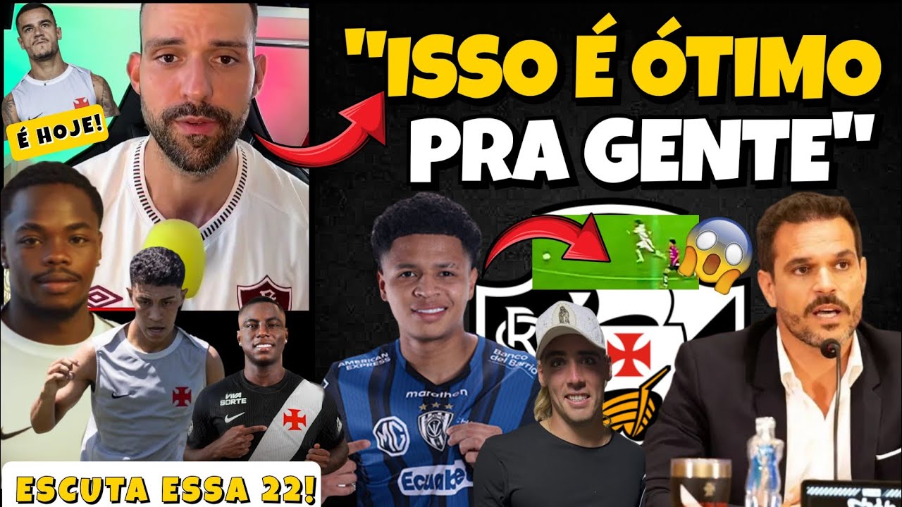COM AJUDA DE SPINELLI VASCO AVANÇA POR MEIA EQUATORIANO: VEJA A ANÁLISE| FLUC: OBRIGADO COUTINHO!