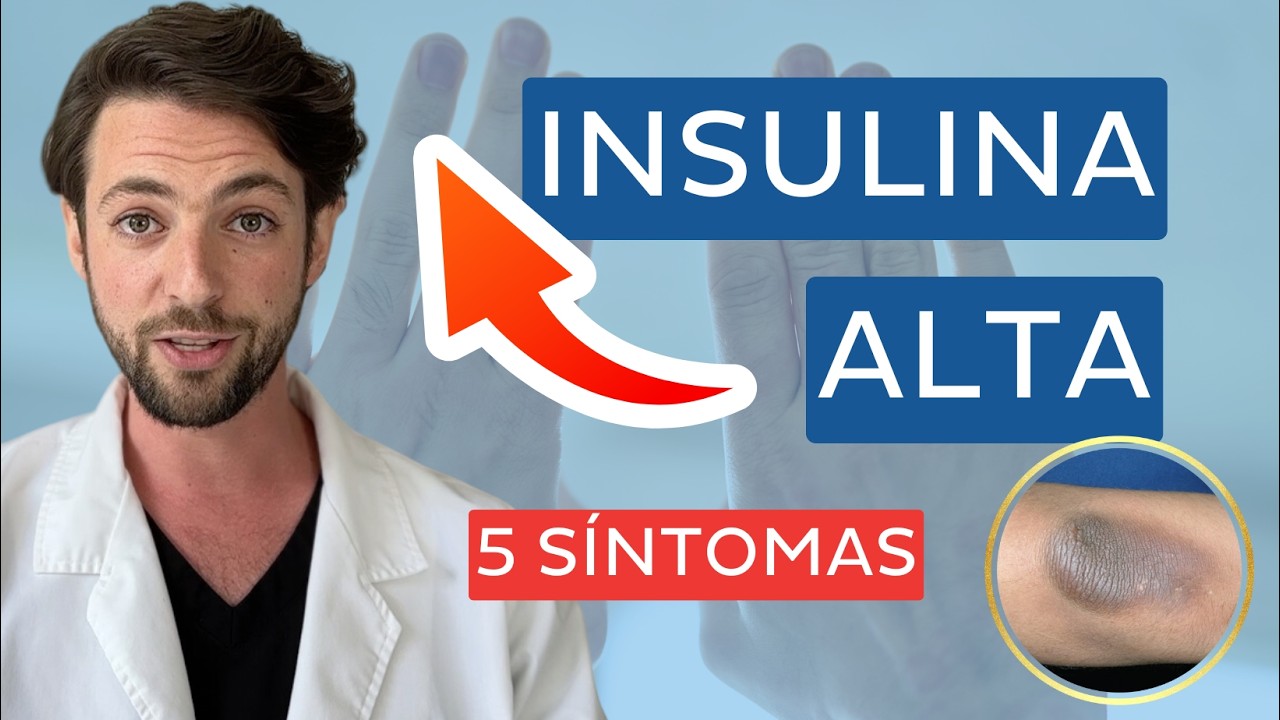 📈 SÍNTOMAS de INSULINA ALTA 🤯 que tienes que conocer