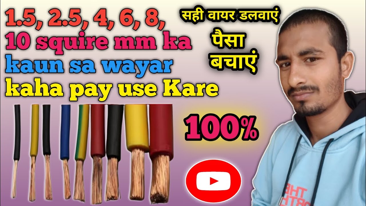 Kaha pe kau sa wire use Kare ⚡💡
