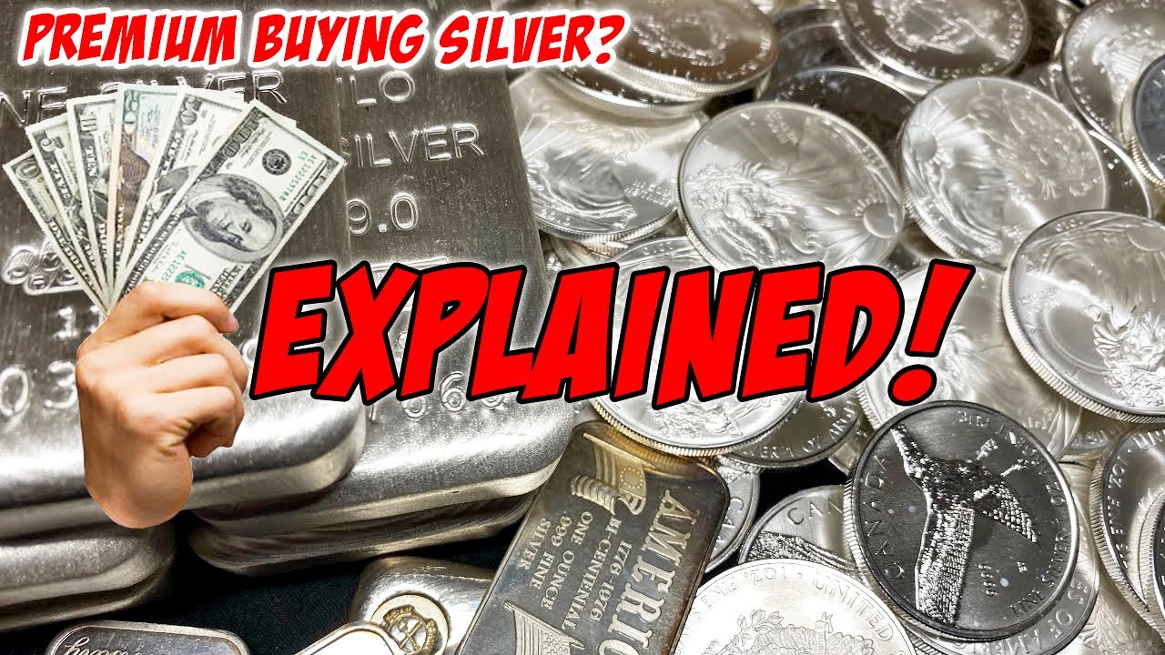 Why a Premium 💸 to Buy Bullion Silver?  Explained!