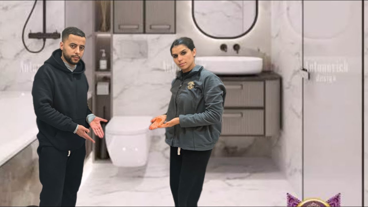 غزولة مقداها فرحة 🤲🏻 الحمام بدا فالتجهيزات أول مرة عادي يولي ديالي بوحدي 🏠