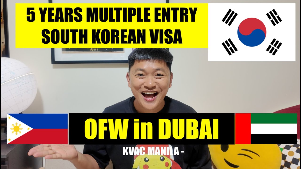Оформление визы в Южную Корею для трудовых мигрантов в Дубае в KVAC Manila | Требования и процедура