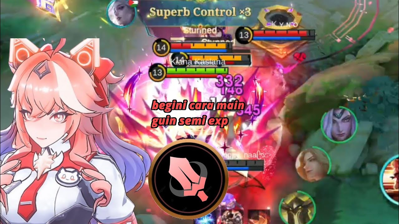 masih main guin full damage? manah maen,begini cara maen guin semi biar bisa tb dan damage sakit 