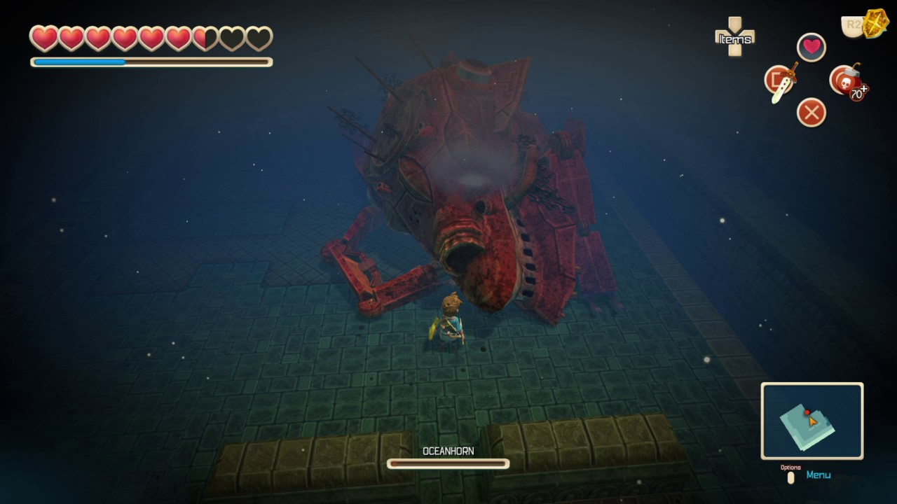 Oceanhorn - Living Fortress Oceanhorn