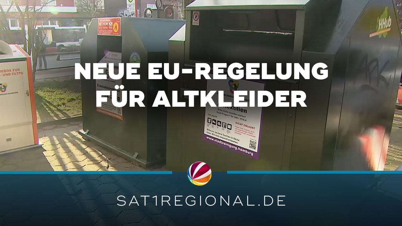 Altkleider-Container: Hilfsorganisationen besorgt über neue EU-Regelung