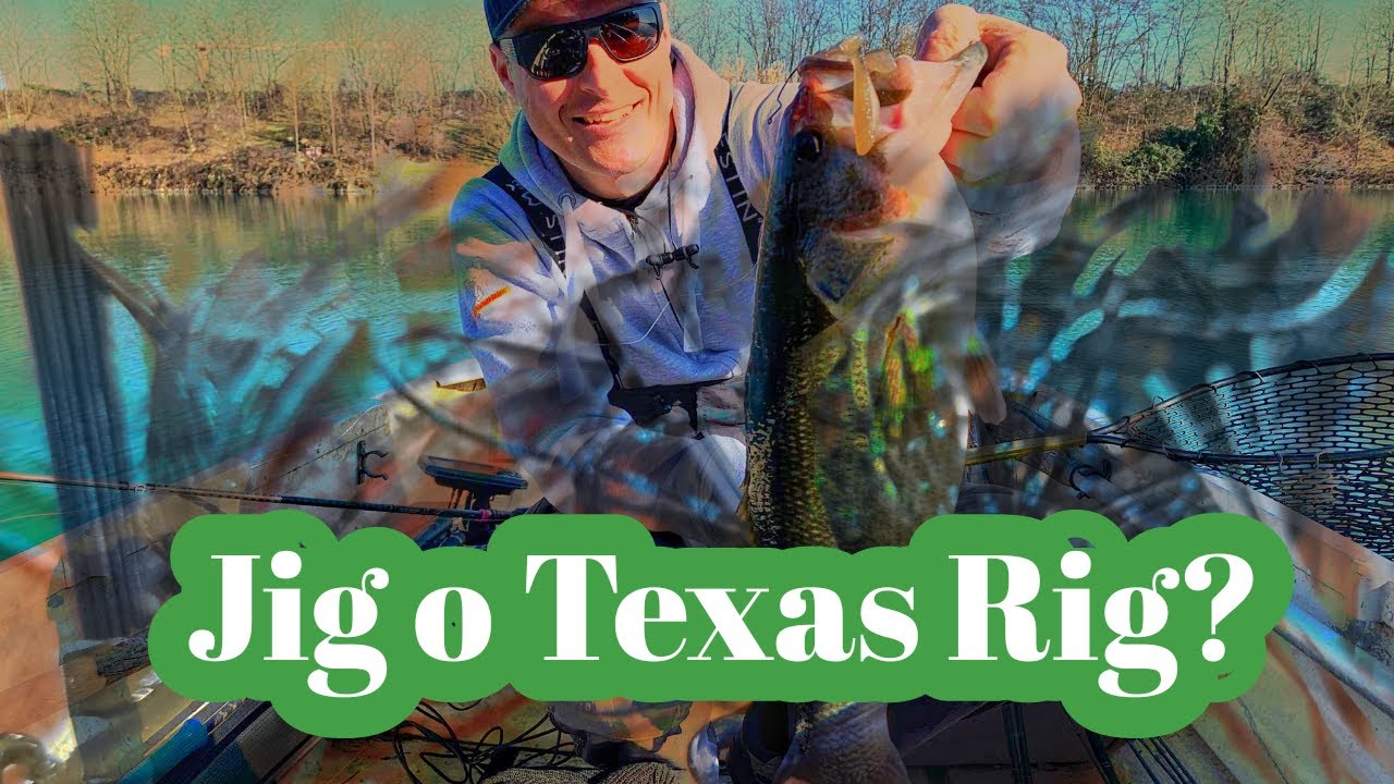 BASS FISHING : TEXAS RIG o JIG? Quando usarli?