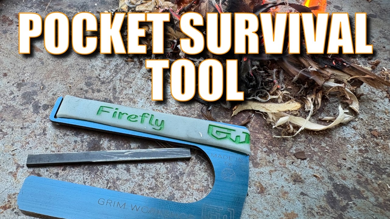 Can This Pocket Survival Tool Start a Fire in Seconds? Grim Workshop Firefly